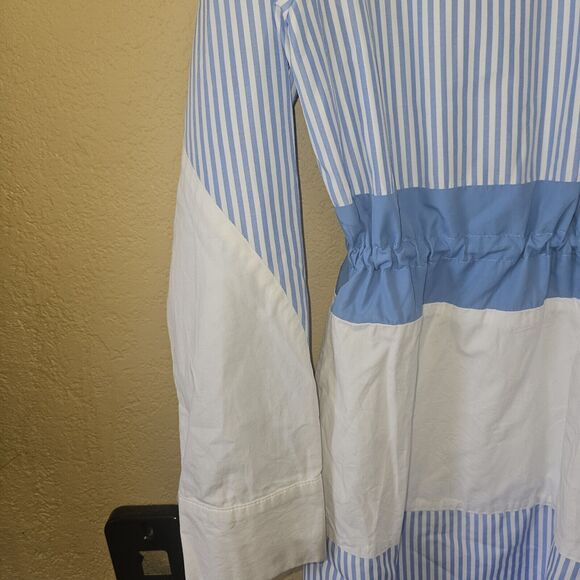 Gracia Midi Stripe Dress Size Medium - Picture 8 of 9